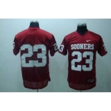 Sooners #23 Allen Patrick Red Embroidered NCAA Jersey