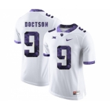 TCU Horned Frogs 9 Josh Doctson White Print College Football Limited Jersey