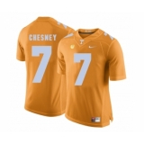 Tennessee Volunteers 7 Kenny Chesney Orange College Football Jersey