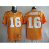 Vols #16 Peyton Manning Orange Embroidered NCAA Jersey