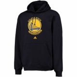 NBA Men's Adidas Golden State Warriors Logo Pullover Hoodie Sweatshirt - Navy