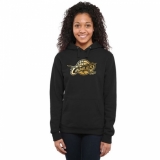 NBA Men's Cleveland Cavaliers Women's Gold Collection Ladies Pullover Hoodie - Black