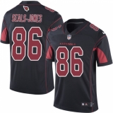 Men's Nike Arizona Cardinals #86 Ricky Seals-Jones Limited Black Rush Vapor Untouchable NFL Jersey