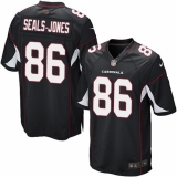 Men's Nike Arizona Cardinals #86 Ricky Seals-Jones Game Black Alternate NFL Jersey