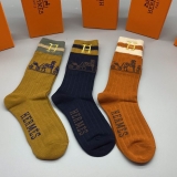 2023.10 (With Box) A Box of Hermes Socks (3)