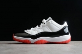2023.11 (with original carbon fiber)Perfect Air Jordan 11 Low “Concord Bred”Women Shoes-SY (5)