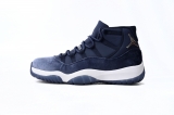2023.11 (with original carbon fiber)Perfect Air Jordan 11 High“Midnight Blue ”Women Shoes-SY (18)