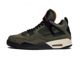 2023.11 Undefeated X Authentic Air Jordan 4 “Olive Canvas”- ZL (32)