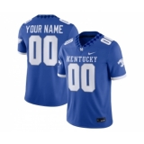 Mens Kentucky Wildcats CUSTOM ROYAL Nike NCAA COLLEGE FOOTBALL Stitched JERSEY