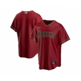 Men's Arizona Diamondbacks Blank Red Cool Base Stitched Baseball Jersey