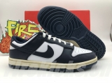 2023.7 Authentic Nike SB Dunk Low“Midnight Navy and White”Men And Women Shoes -ZL (58)
