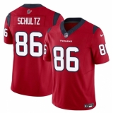 Men's Houston Texans #86 Dalton Schultz Red 2023 F.U.S.E Vapor Untouchable Football Stitched Jersey