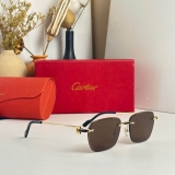 2023.12 Cartier Sunglasses Original quality-QQ (1142)