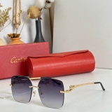 2023.12 Cartier Sunglasses Original quality-QQ (1270)
