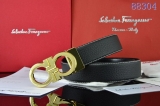 2023.12 Ferragamo Belts AAA Quality 95-125CM -WM (727)