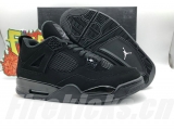 2023.8 Super Max Perfect Air Jordan 4 “Black Cat” Men And Women Shoes -ZL (1)