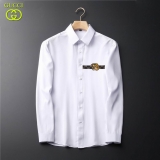2023.7 Gucci long shirt shirt man M-3XL (8)