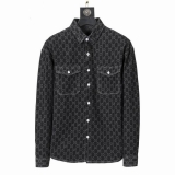 2023.8 Gucci long shirt shirt man M-3XL (28)