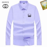 2023.9 Gucci long shirt shirt man S-4XL (72)