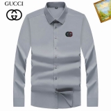 2023.9 Gucci long shirt shirt man S-4XL (68)
