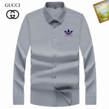 2023.9 Gucci long shirt shirt man S-4XL (70)