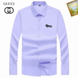 2023.9 Gucci long shirt shirt man S-4XL (67)