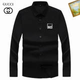 2023.9 Gucci long shirt shirt man S-4XL (78)