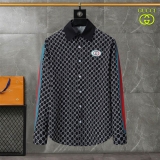 2023.11 Gucci long shirt shirt man M-3XL (95)