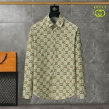 2023.11 Gucci long shirt shirt man M-3XL (94)