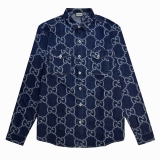 2023.11 Gucci long shirt shirt man M-4XL (106)
