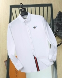 2023.12 Gucci long shirt shirt man M-3XL (109)