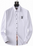 2023.8 Burberry long shirt shirt man M-3XL (47)