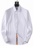 2023.8 Burberry long shirt shirt man M-3XL (53)