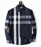 2023.10 Burberry long shirt shirt man M-3XL (111)