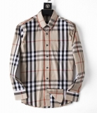 2023.10 Burberry long shirt shirt man S-3XL (116)