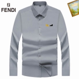 2023.9 Fendi long shirt shirt man S-4XL (62)