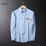 2023.6 Moncler long shirt shirt man M-3XL (14)