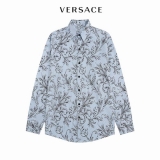 2023.8 Versace long shirt shirt man M-3XL (143)