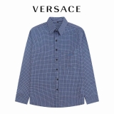 2023.8 Versace long shirt shirt man M-3XL (141)