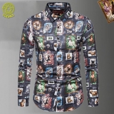 2023.8 Versace long shirt shirt man M-3XL (158)