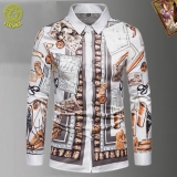 2023.8 Versace long shirt shirt man M-3XL (168)