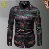 2023.8 Versace long shirt shirt man M-3XL (152)