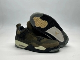 2023.12 Air Jordan 4 “Olive Canvas” Men And Women Shoes AAA -SY (101)