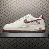 2023.3 Super Max Perfect Nike Air Force 1 Valentines's Day Men And Women Shoes -JB (87)