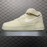 2023.9 Super Max Perfect Stussy x Nike Air Force 1 Men And Women Shoes -JB (373)