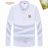 2024.1 Hermes long shirt shirt man S-4XL (25)