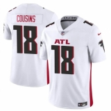 Men's Atlanta Falcons #18 Kirk Cousins White Vapor Untouchable Limited Football Stitched Jersey