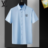 2023.4 LV short shirt Man M-3XL (16)