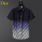 2023.5 Dior short shirt Man M-3XL (8)