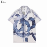 2023.8 Dior short shirt Man M-3XL (35)